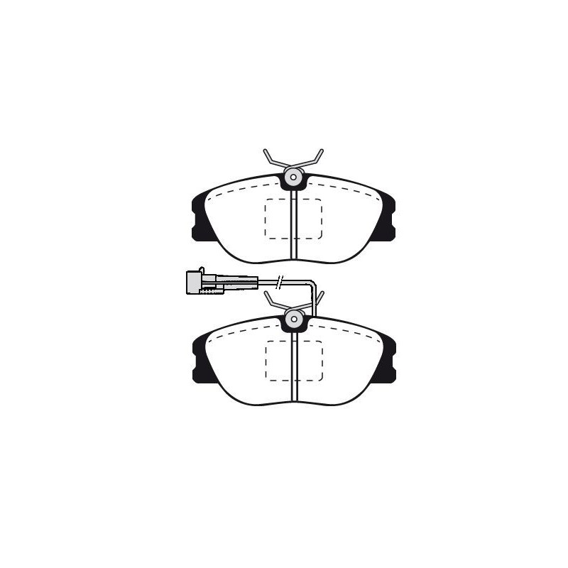 Pastiglie freno asse anteriore - RAICAM