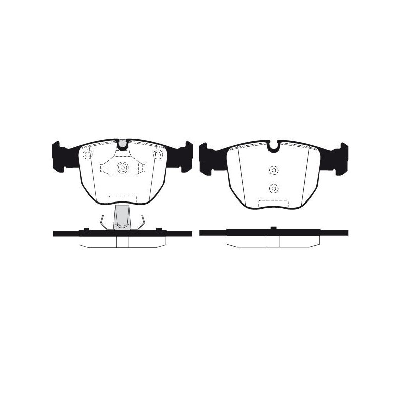 Pastiglie freno asse anteriore - RAICAM