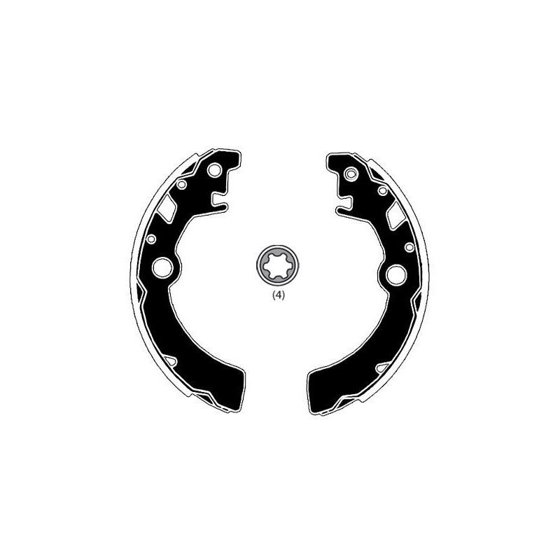 Ganasce freno - RAICAM