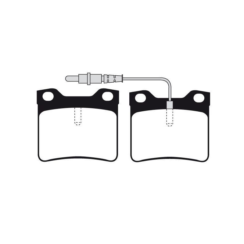 Pastiglie freno asse posteriore - RAICAM