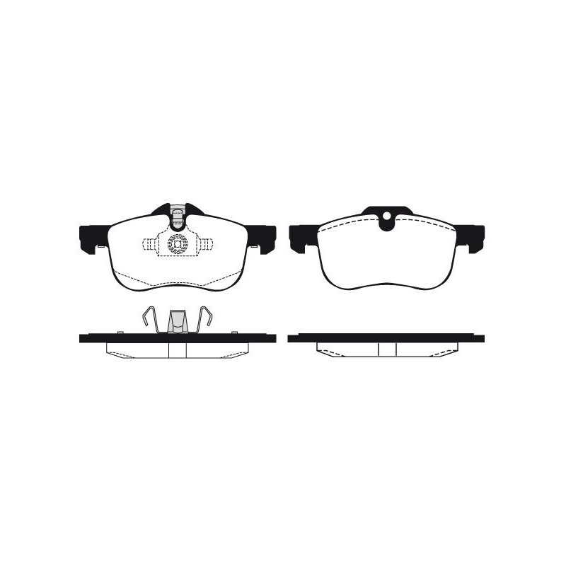 Pastiglie freno asse anteriore - RAICAM