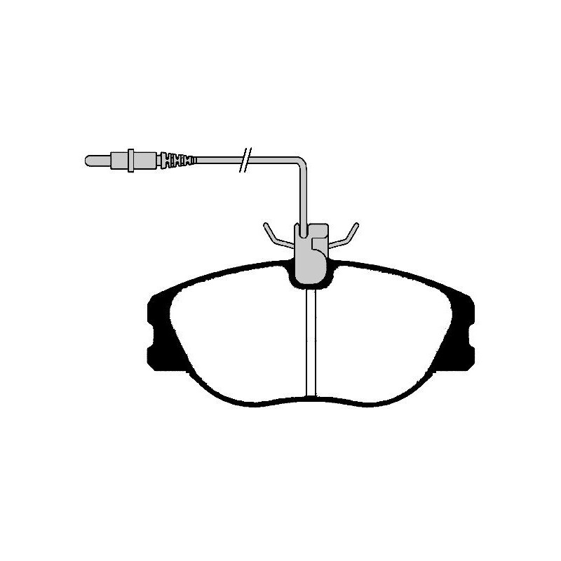 Pastiglie freno asse anteriore - RAICAM