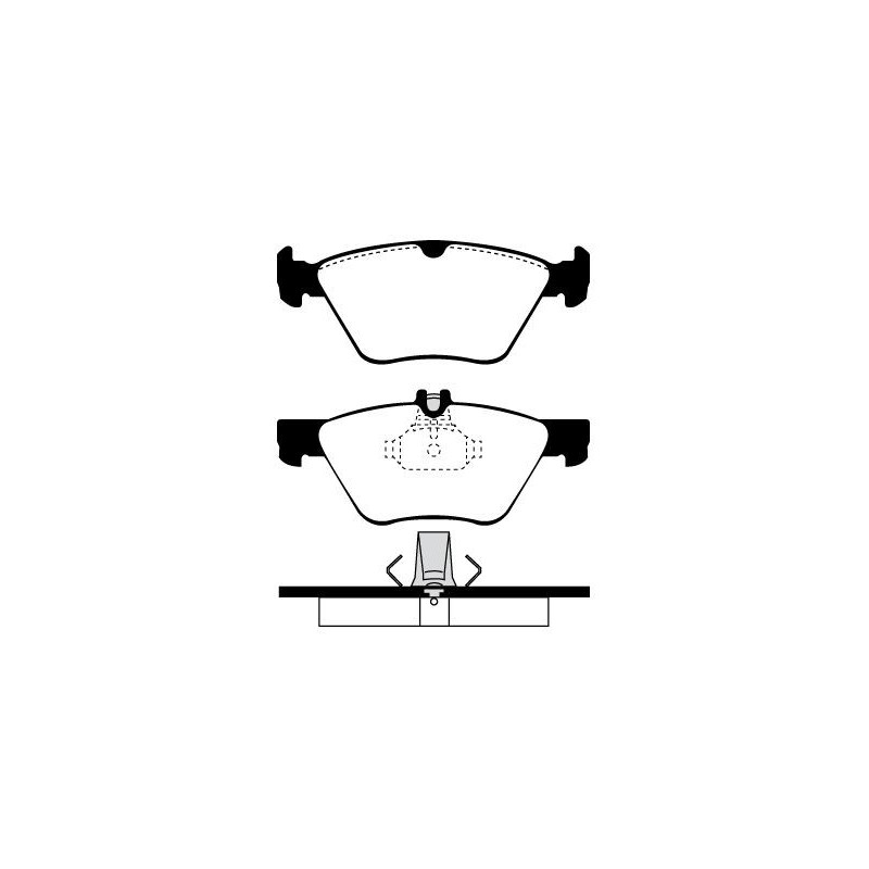 Pastiglie freno asse anteriore - RAICAM