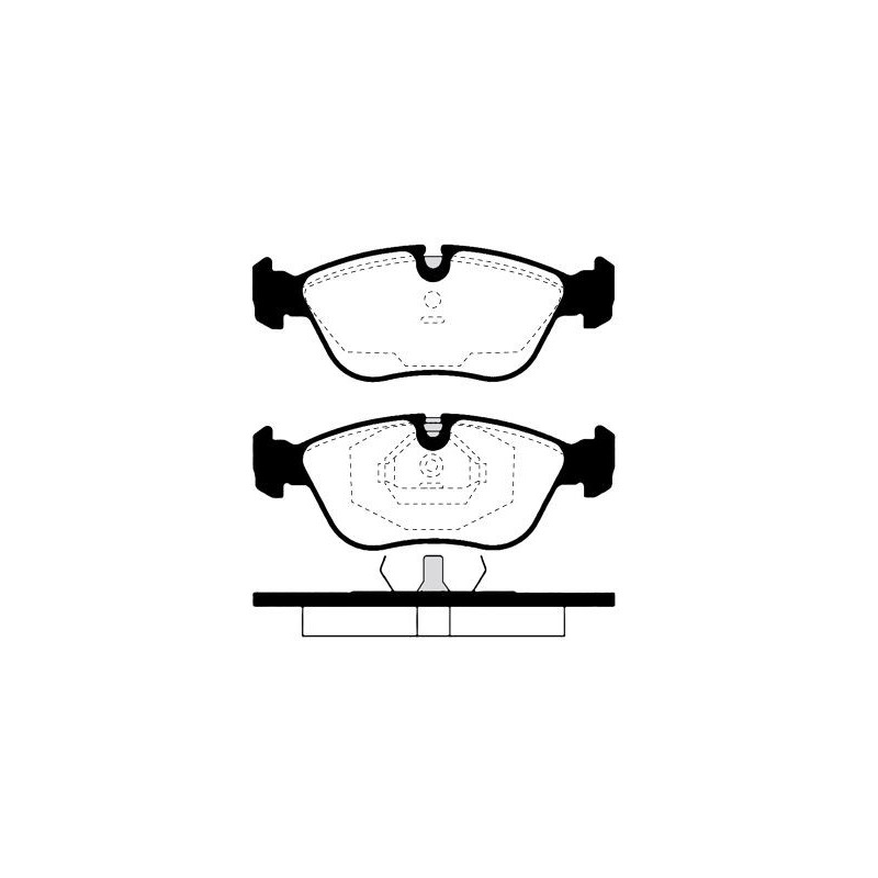 Pastiglie freno asse anteriore - RAICAM