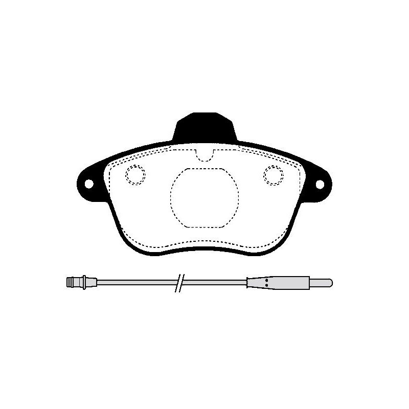 Pastiglie freno asse anteriore - RAICAM