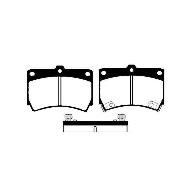 Pastiglie freno asse anteriore - RAICAM