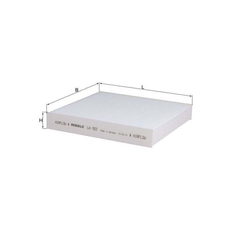 Filtro abitacolo - MAHLE