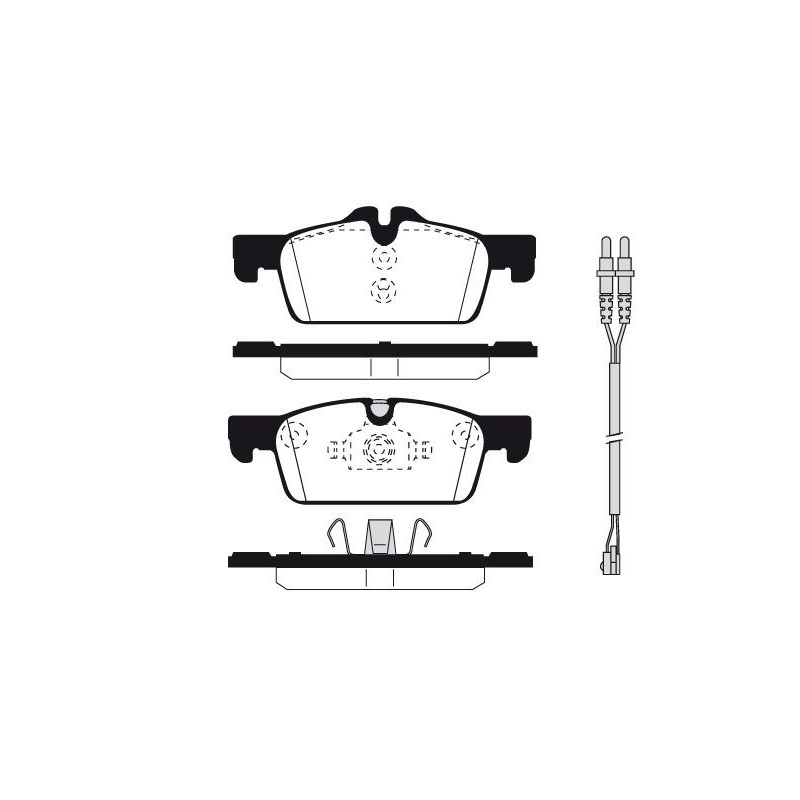 Pastiglie freno asse anteriore - RAICAM