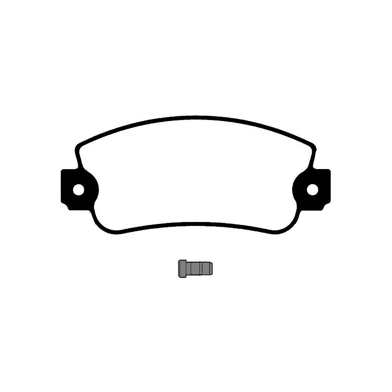 Pastiglie freno asse anteriore - RAICAM