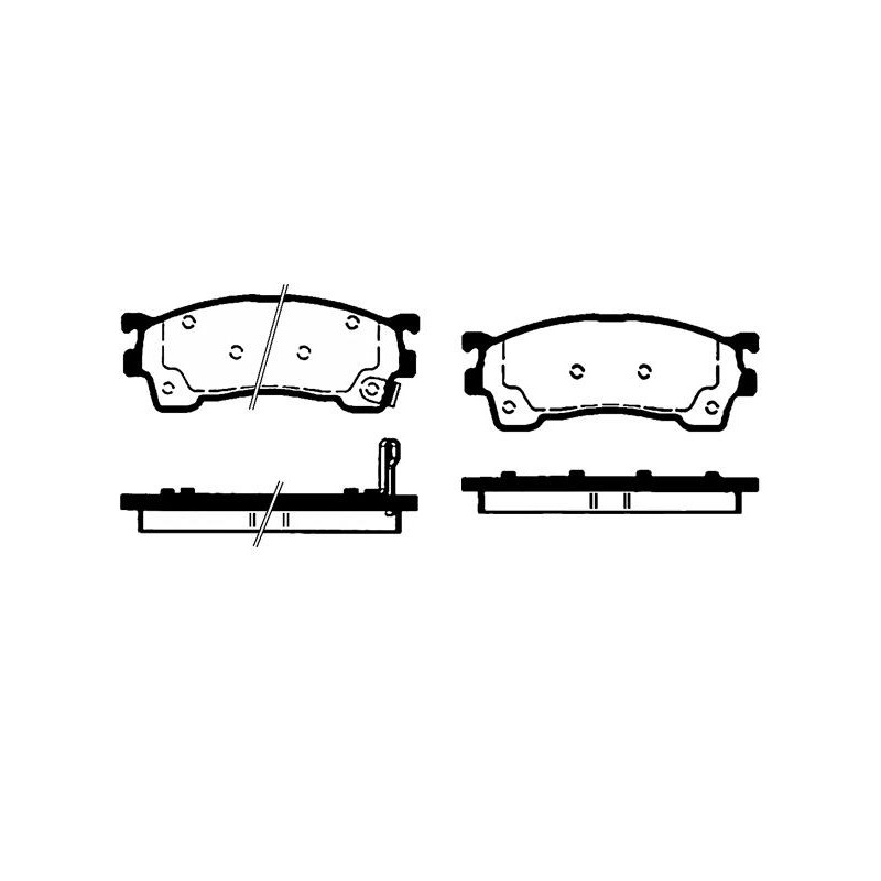 Pastiglie freno asse anteriore - RAICAM