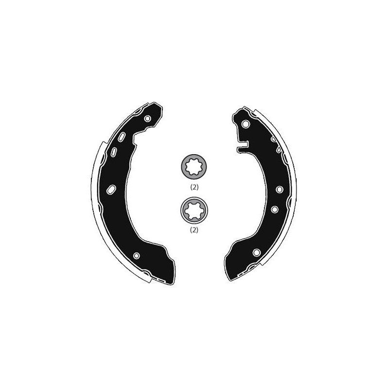 Ganasce freno - RAICAM