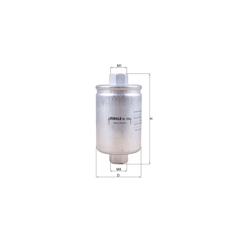 Filtro carburante - MAHLE
