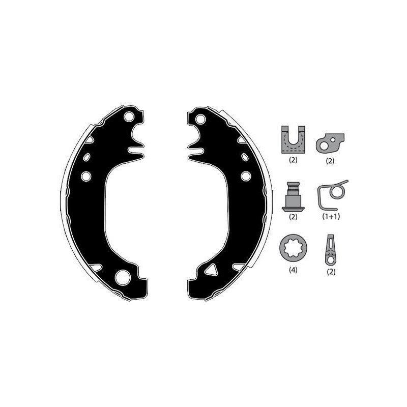 Ganasce freno - RAICAM