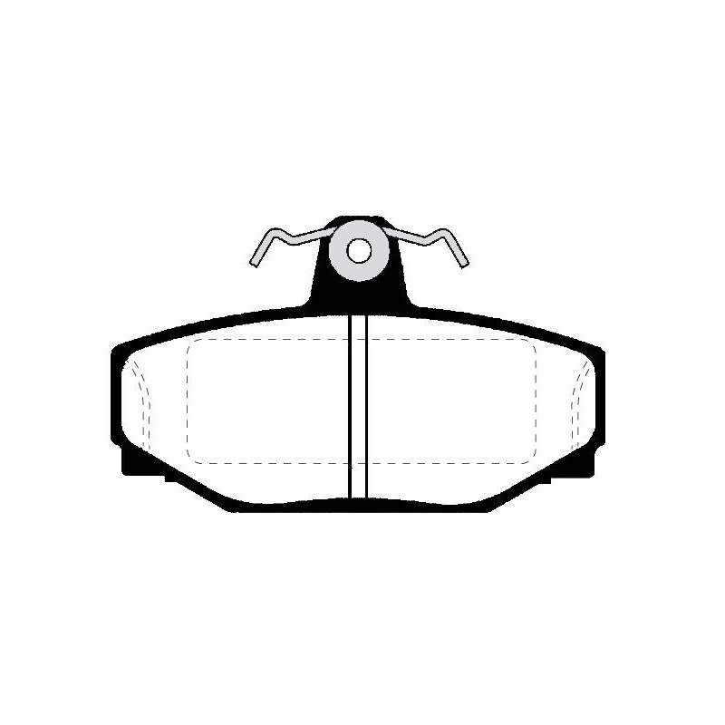 Pastiglie freno asse posteriore - RAICAM