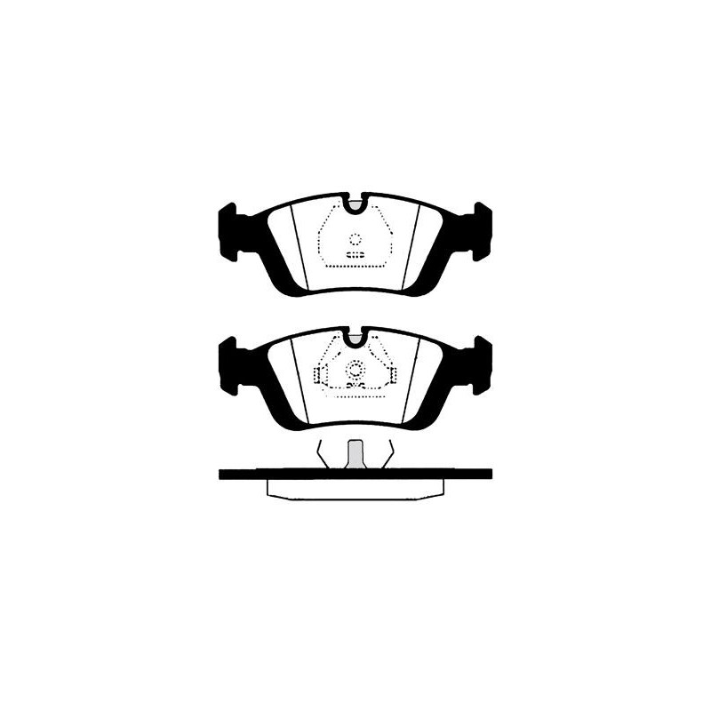 Pastiglie freno asse anteriore - RAICAM