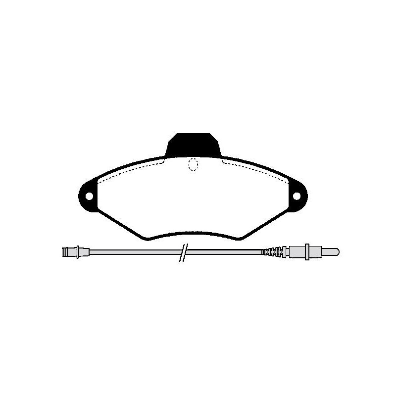 Pastiglie freno asse anteriore - RAICAM