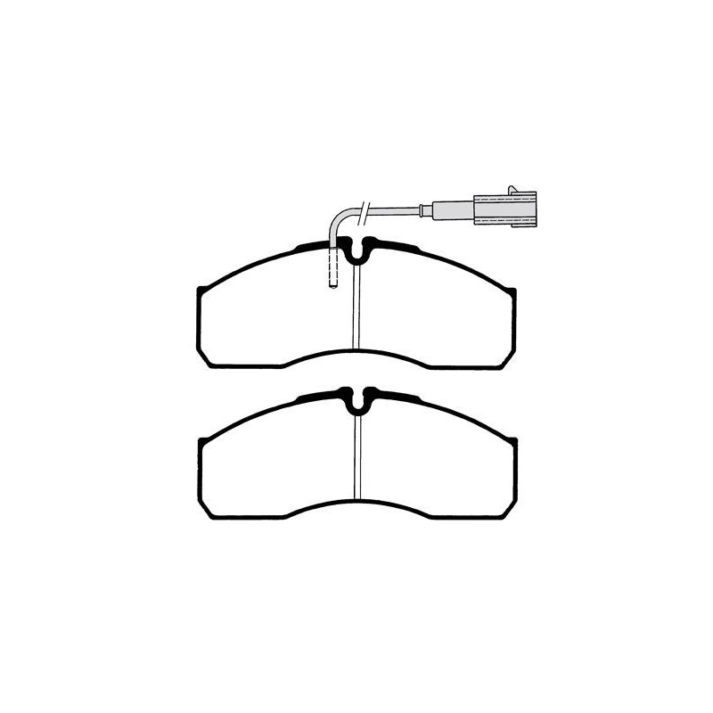 Pastiglie freno asse anteriore - RAICAM