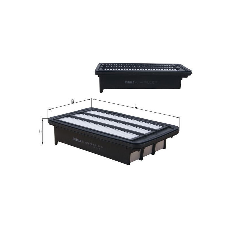 Filtro aria - MAHLE