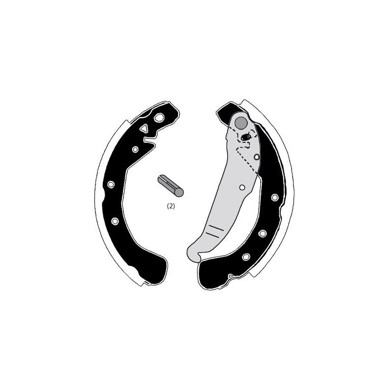 Ganasce freno - RAICAM