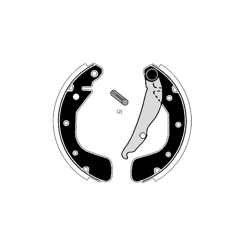 Ganasce freno - RAICAM