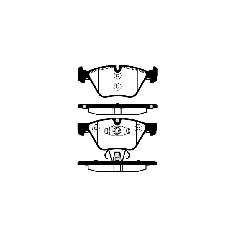 Pastiglie freno asse anteriore - RAICAM