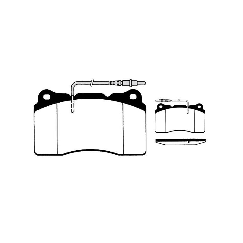 Pastiglie freno asse anteriore - RAICAM