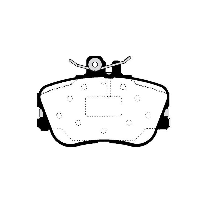 Pastiglie freno asse anteriore - RAICAM