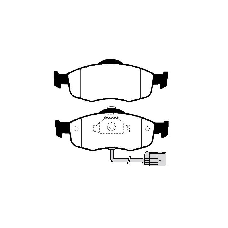 Pastiglie freno asse anteriore - RAICAM