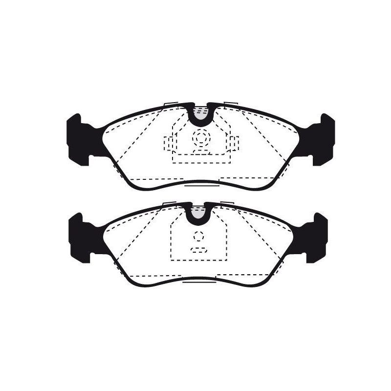 Pastiglie freno asse anteriore - RAICAM