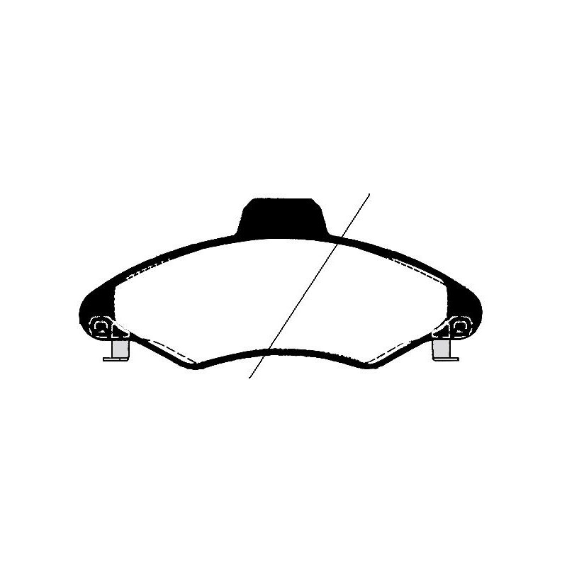 Pastiglie freno asse anteriore - RAICAM