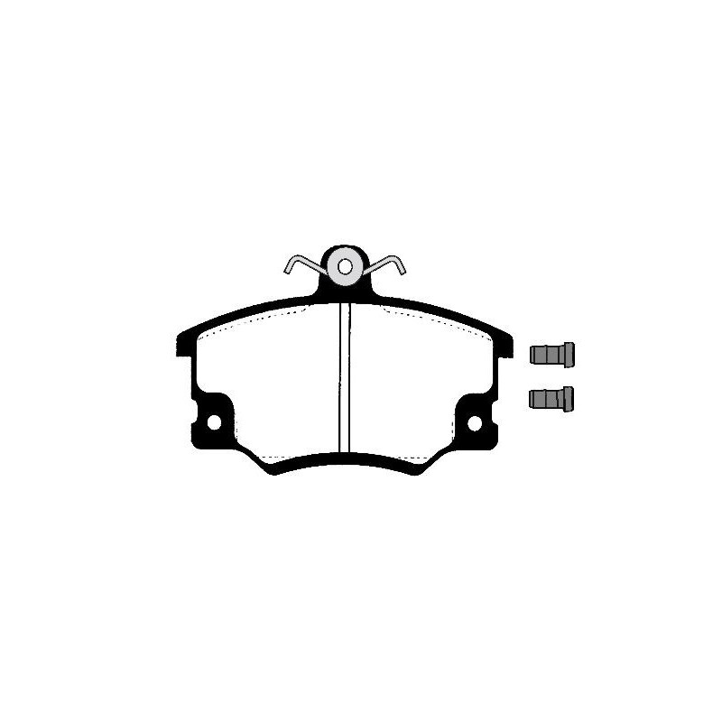 Pastiglie freno asse anteriore - RAICAM