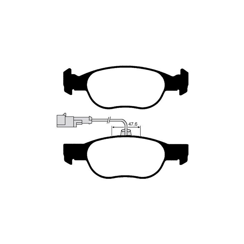 Pastiglie freno asse anteriore - RAICAM