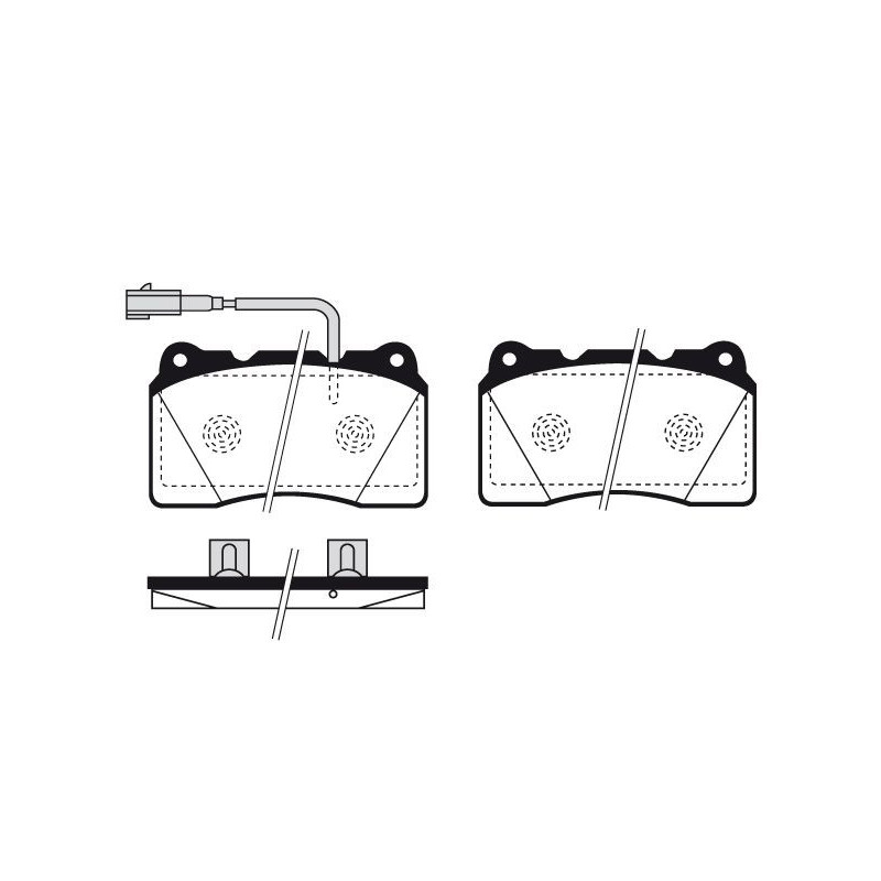 Pastiglie freno asse anteriore - RAICAM