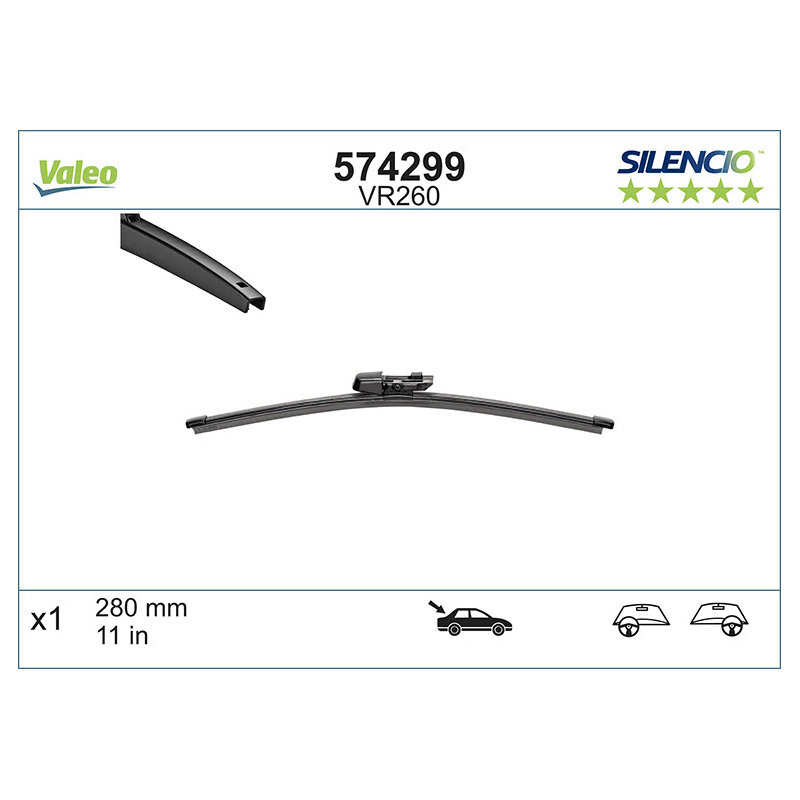 Spazzole tergicristalli - VALEO