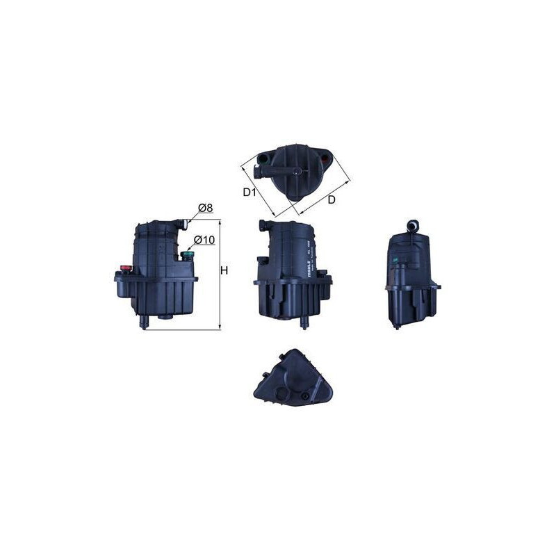 Filtro carburante - MAHLE