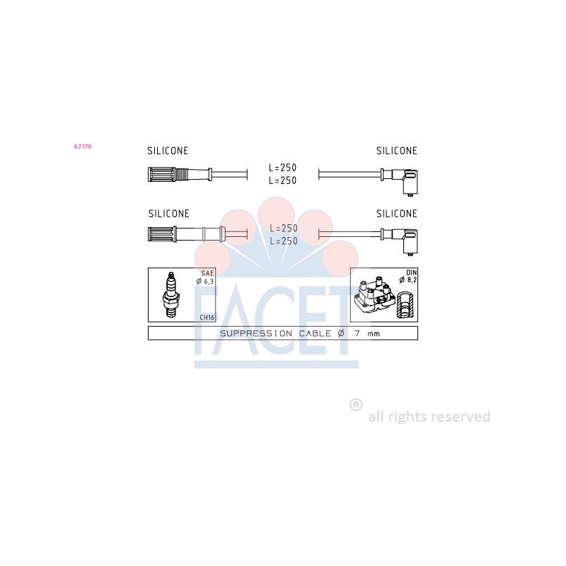 Bobina accensione - FACET