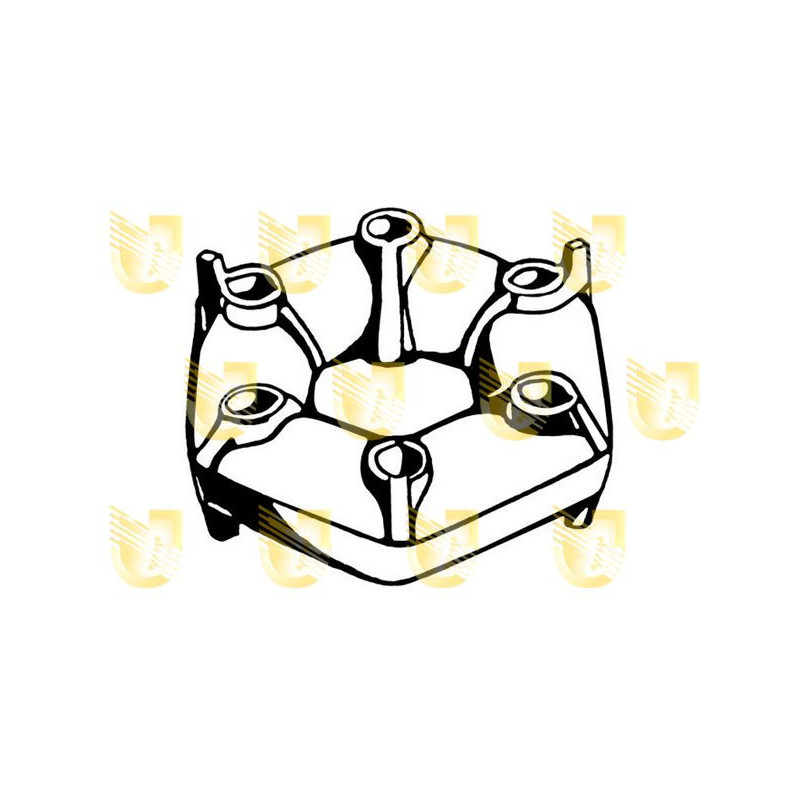 Flessibile freno asse anteriore - UNIGOM