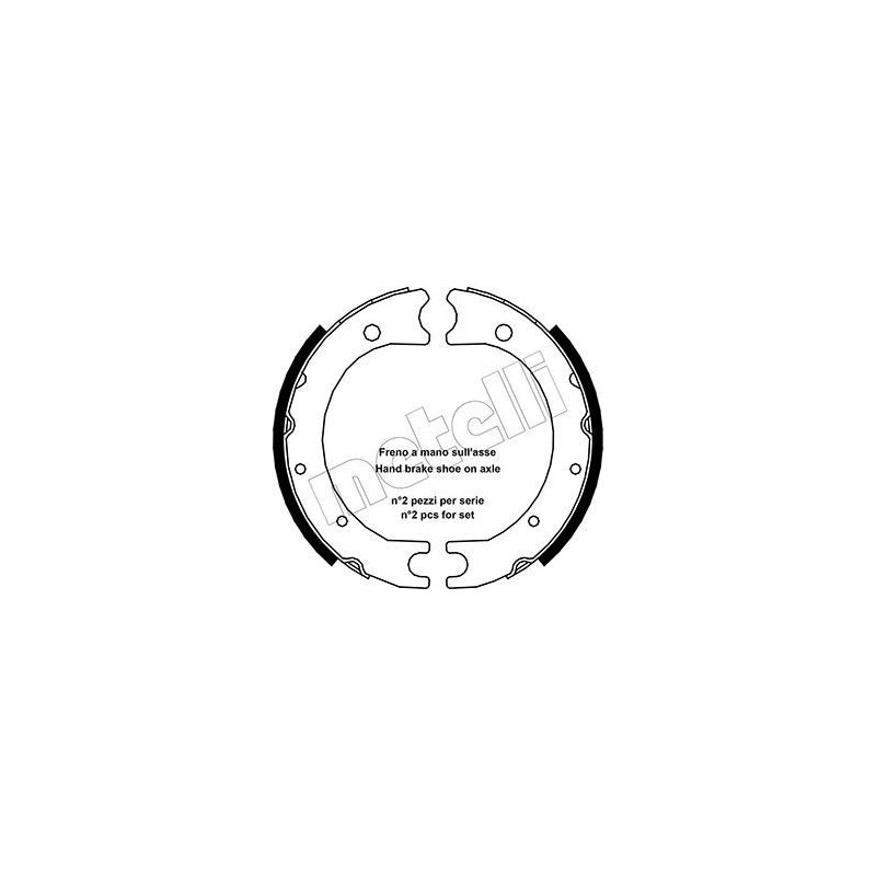 Ganasce freno - METELLI