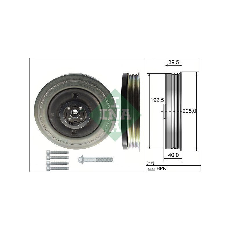 Puleggia albero motore - INA