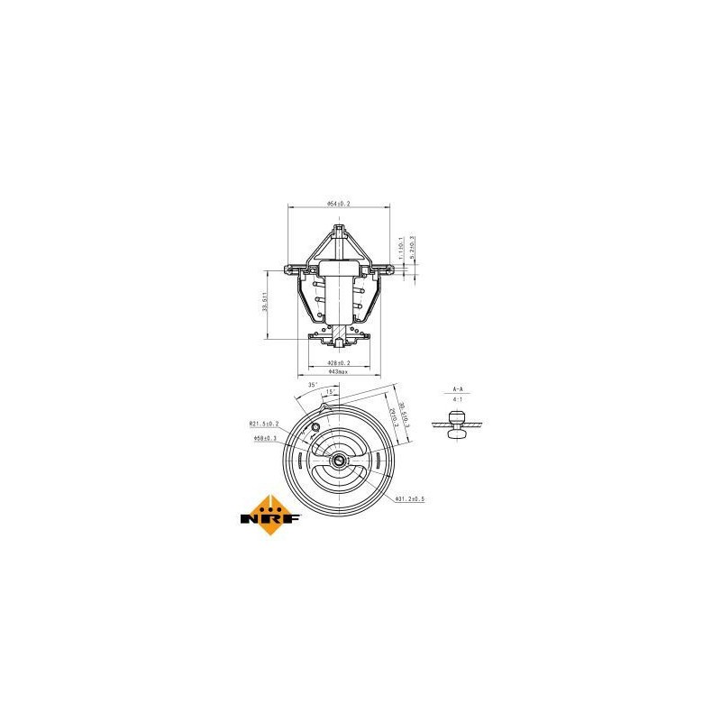 Termostato raffreddamento - NRF