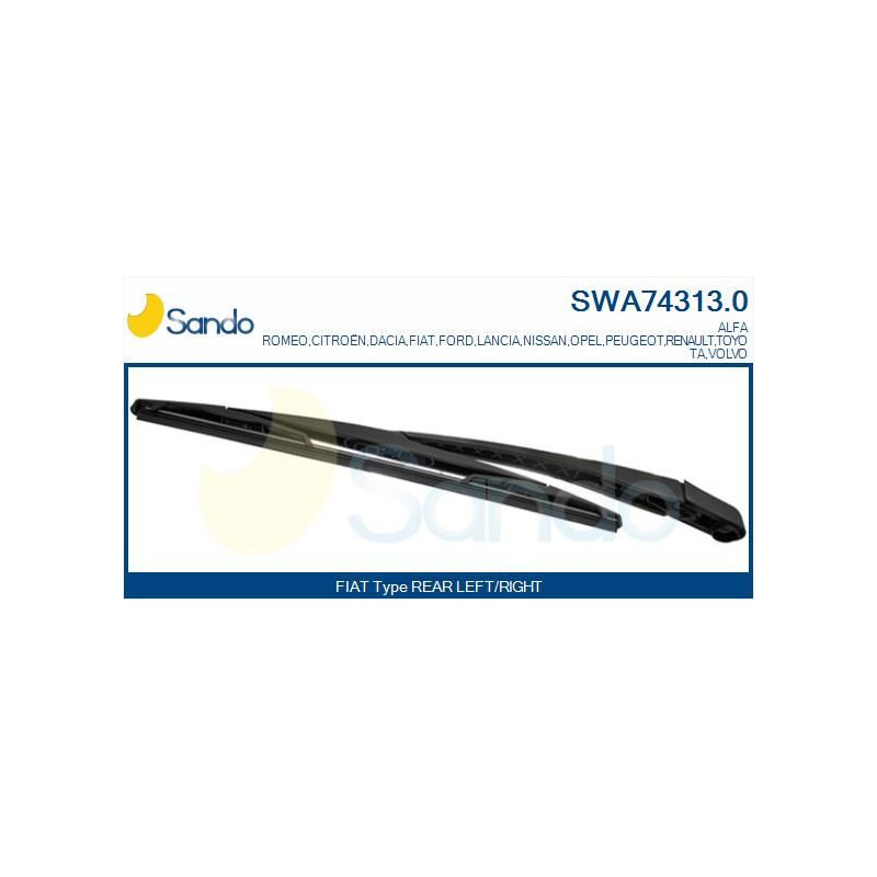 Spazzole tergicristalli - SANDO