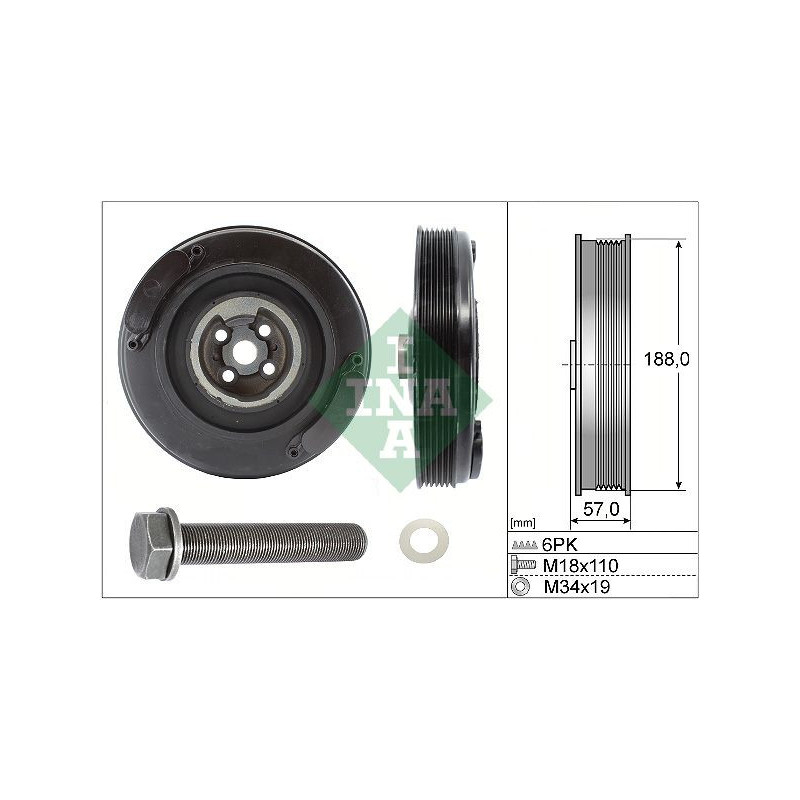 Puleggia albero motore - INA