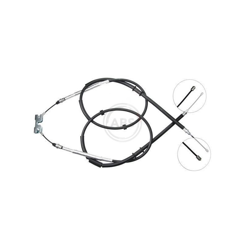 Disco freno asse posteriore - ABS BRAKE