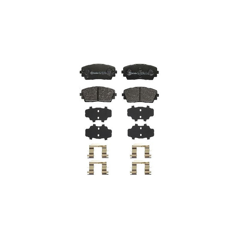 Pastiglie freno asse anteriore - BREMBO