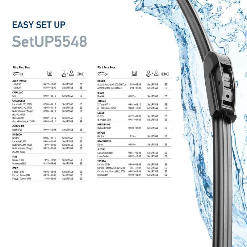 Spazzole tergicristalli - HELLA