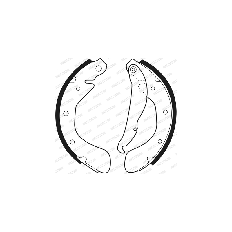 Ganasce freno - FERODO