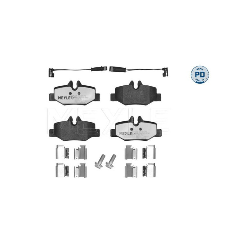 Pastiglie freno asse posteriore - MEYLE