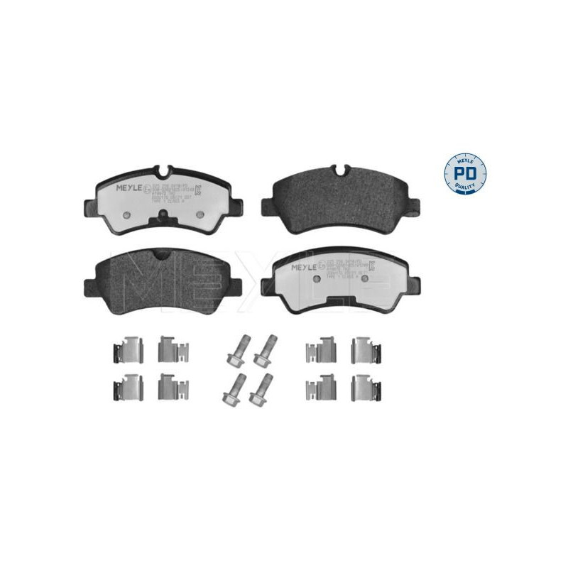 Pastiglie freno asse posteriore - MEYLE