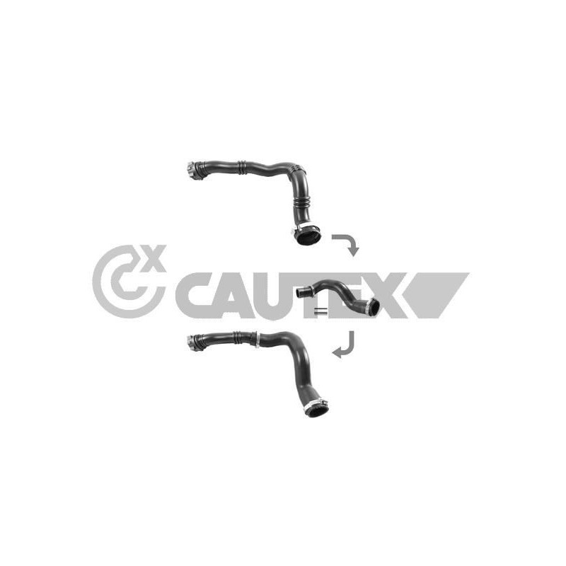 Flessibile aspirazione turbocompressore - CAUTEX GOMMA E PARTI MOTORE