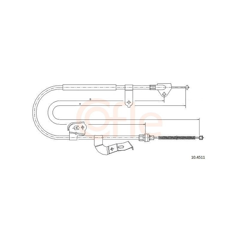 Tirante barra stabilizzatrice asse posteriore - COFLE